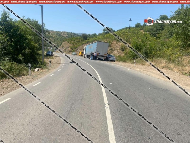 Ավտովթար՝ Կապան-Տաթև ճանապարհին, բախվել են Nissan-ն ու DAF բեռնատարը. ՖՈՏՈՌԵՊՈՐՏԱԺ