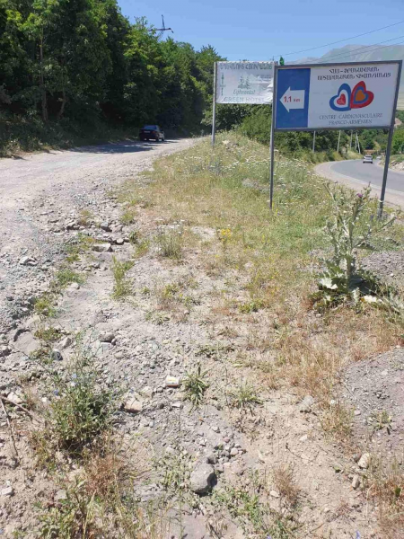 Հիմնովին կնորոգվի մայրուղուց դեպի Գորիսի Ֆրանս-հայկական սրտանոթային կենտրոն տանող ճանապարհը