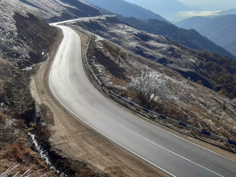 Ավարտվել են դեպի Իրանի սահման տանող միջպետական ճանապարհի նորոգման աշխատանքները․ ֆոտոշարք