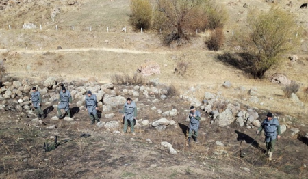 Հյուսիս-Հարավի Սիսիան-Քաջարան հատվածի կառուցման աշխատանքների անվտանգությունն ապահովելու նպատակով իրականցվել են պայթուցիկ զինամթերքի հայտնաբերման և մաքրման աշխատանքներ