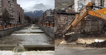 Իրավիճակը Կապանում՝ հորդառատ անձրևներից հետո