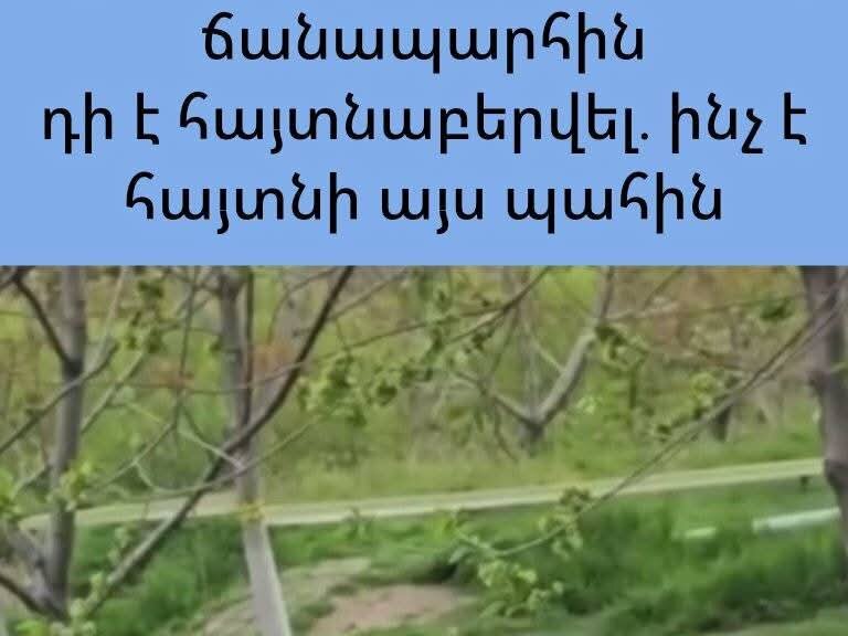 Ողբերգական դեպք․ Ծիծեռնակաբերդ տանող ճանապարհին դի է հայտնաբերվել․ ինչ է հայտնի այս պահին