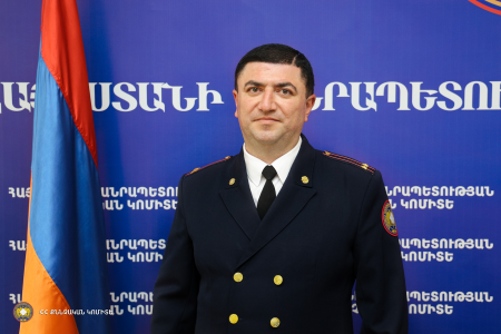 Սյունիքի մարզային քննչական վարչության պետի նոր տեղակալ է նշանակվել
