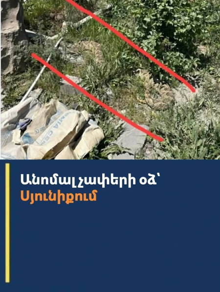 Անոմալ չափերի օձ՝ Սյունիքում